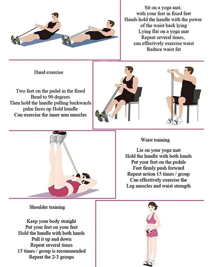 FlexFit Pedal Power Band — Full-Body Sculpting Without the Gym