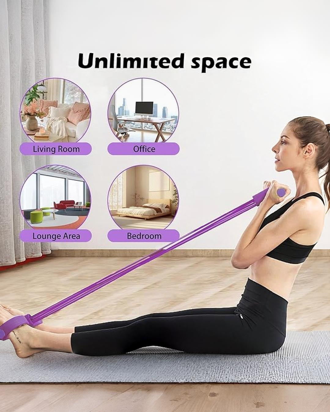 FlexFit Pedal Power Band — Full-Body Sculpting Without the Gym