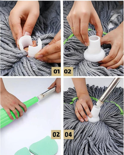 Ultra-Premium Microfiber Cleaning Mop – Shine Your Floors in Seconds